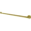 Americana 36" Stainless Steel Decorative Grab Bar in Brushed Brass