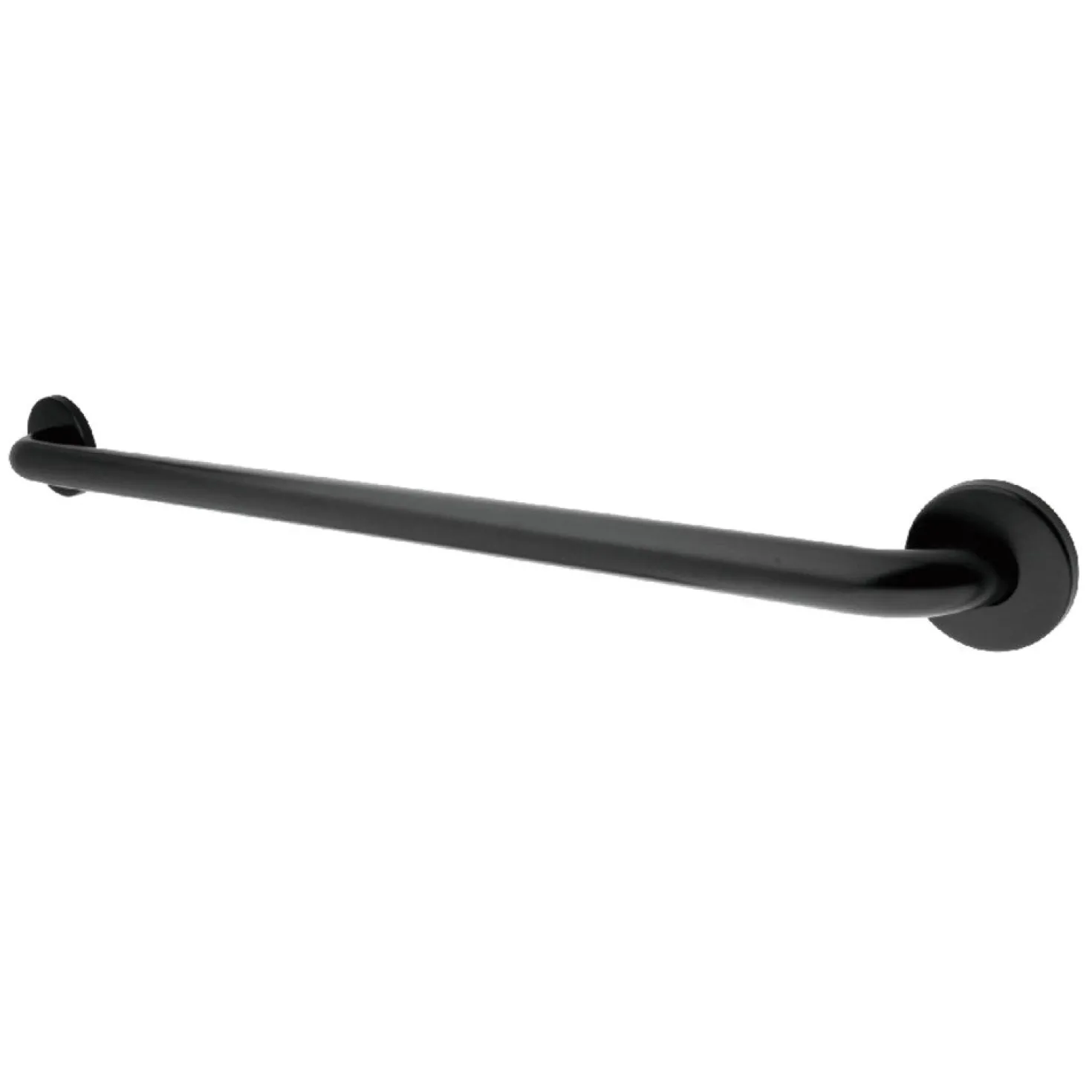 Americana 36" Stainless Steel Decorative Grab Bar in Matte Black