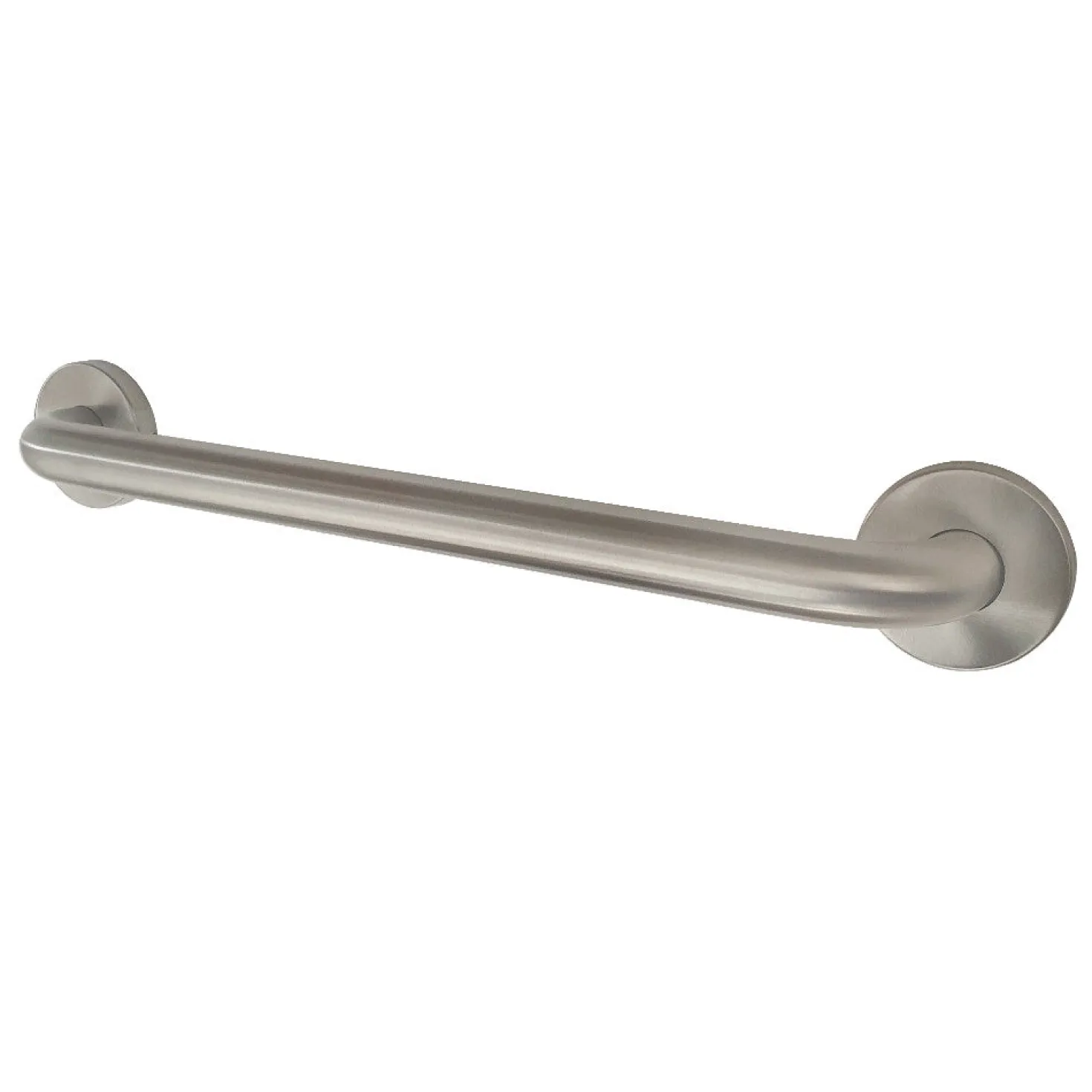Americana 18" Stainless Steel Decorative Grab Bar in Brushed Nickel