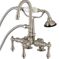 Aqua Vintage AE13TX-P Clawfoot Tub Faucet with Hand Shower