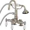 Aqua Vintage AE15TX-P Clawfoot Tub Faucet with Hand Shower