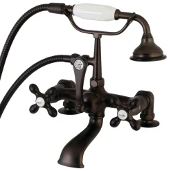 Aqua Vintage AE209TX-P7-Inch Tub Faucet with Hand Shower