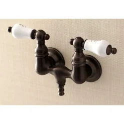 Aqua Vintage AE33TX-P Vintage 3-3/8-Inch Wall Mount Tub Faucet