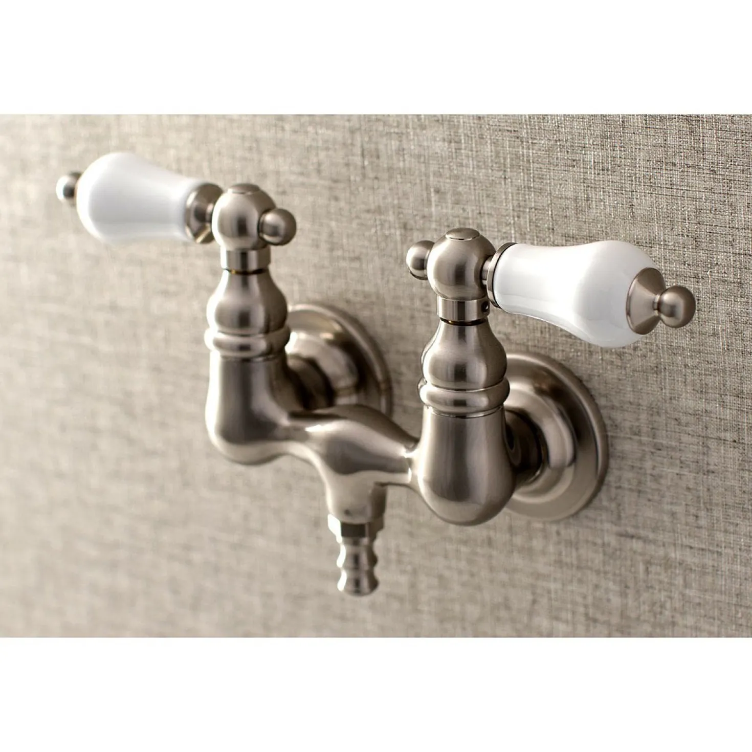 Aqua Vintage AE35TX-P Vintage 3-3/8-Inch Wall Mount Tub Faucet