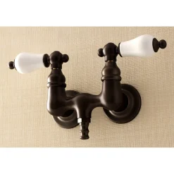 Aqua Vintage AE35TX-P Vintage 3-3/8-Inch Wall Mount Tub Faucet