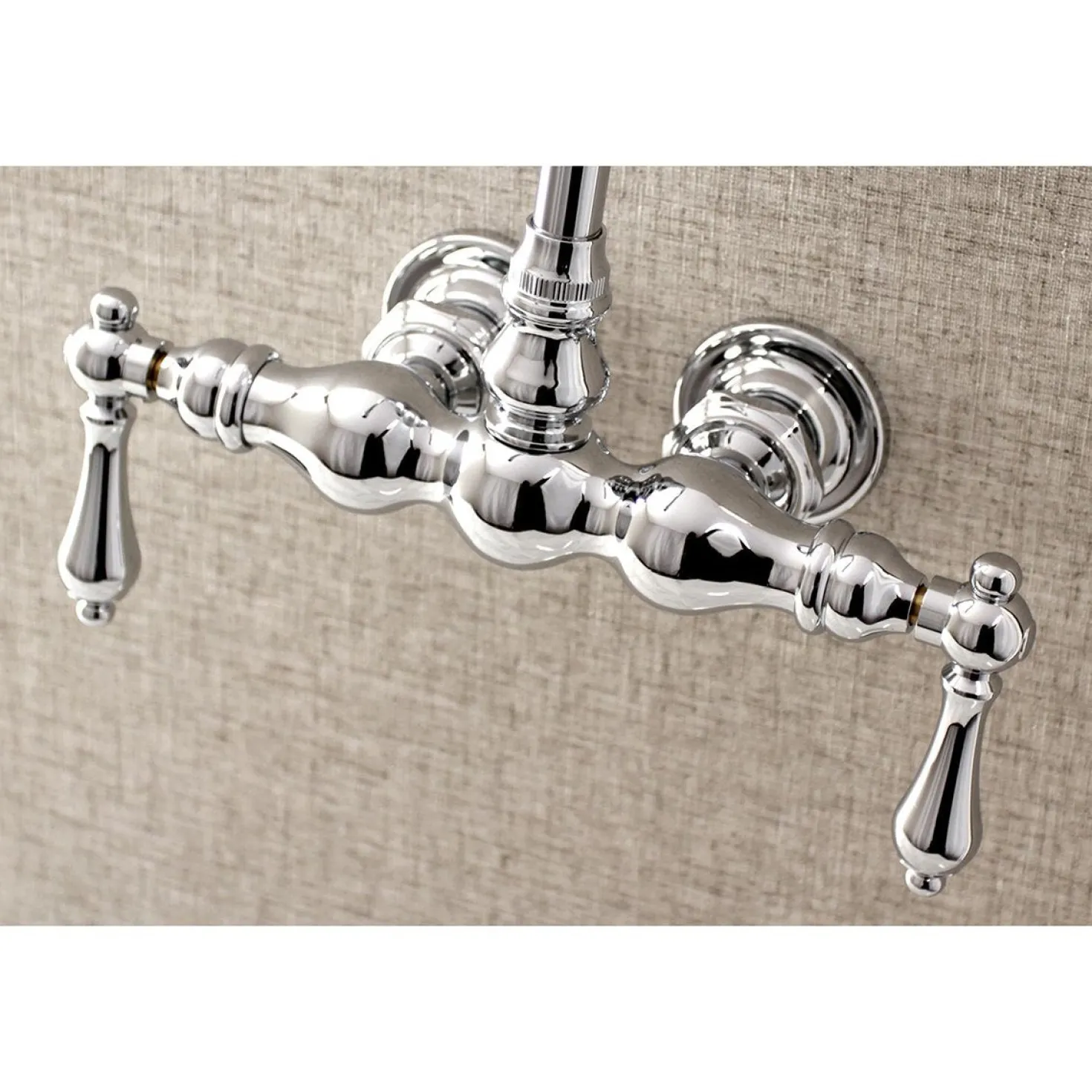 Aqua Vintage AE1TX-P Vintage 3-3/8-Inch Wall Mount Tub Faucet
