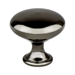 Berenson Advantage Plus Two Knob in Black Nickel - Round