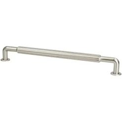 Berenson Cannelee Appliance Pull in Brushed Nickel