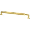 Berenson Cannelee Appliance Pull in Modern Brushed Gold