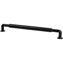 Berenson Cannelee Appliance Pull in Matte Black