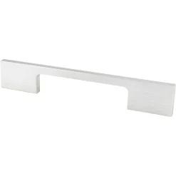 Berenson Contemporary Advantage Two Pull in Brushed Nickel Look