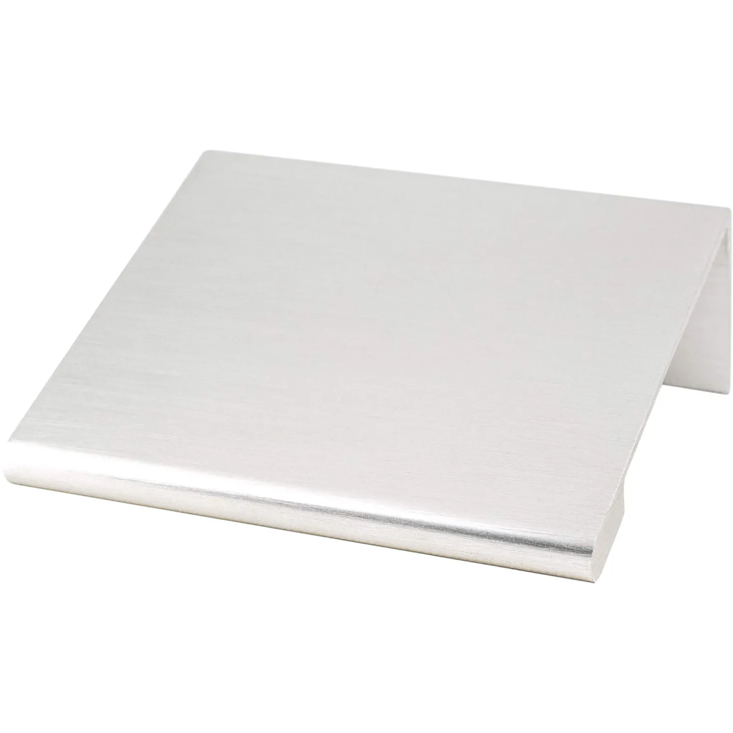 Berenson Contemporary Advantage Two Edge Pull in Brushed Nickel Look