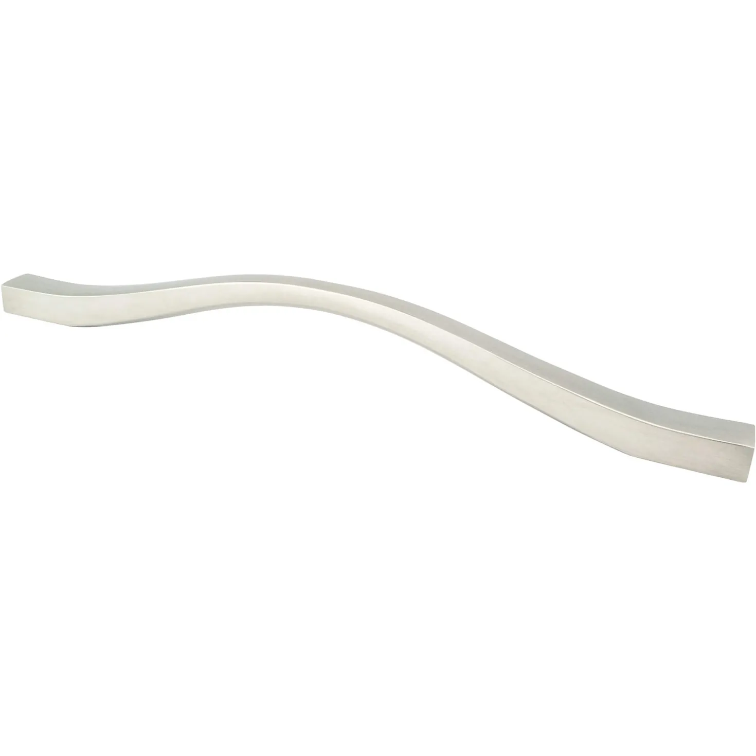 Berenson Fluid Pull in Brushed Nickel