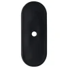 Berenson Galloway Backplate in Matte Black - Round