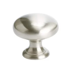 Berenson Plymouth Knob in Brushed Nickel - Round