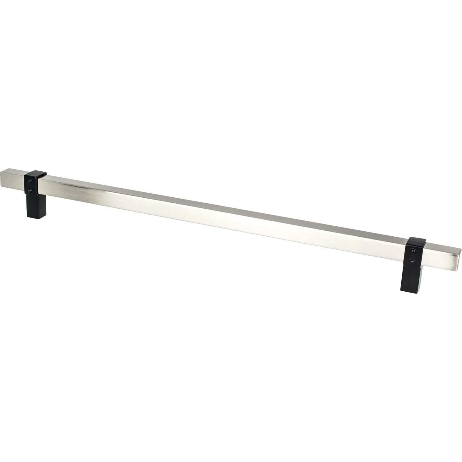 Berenson Rivet Rebel Appliance Pull in Brushed Nickel and Matte Black