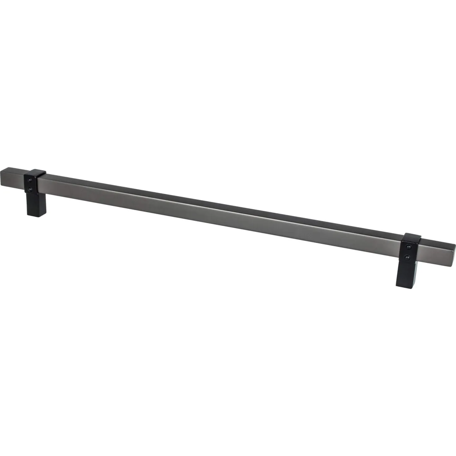 Berenson Rivet Rebel Appliance Pull in Slate and Matte Black