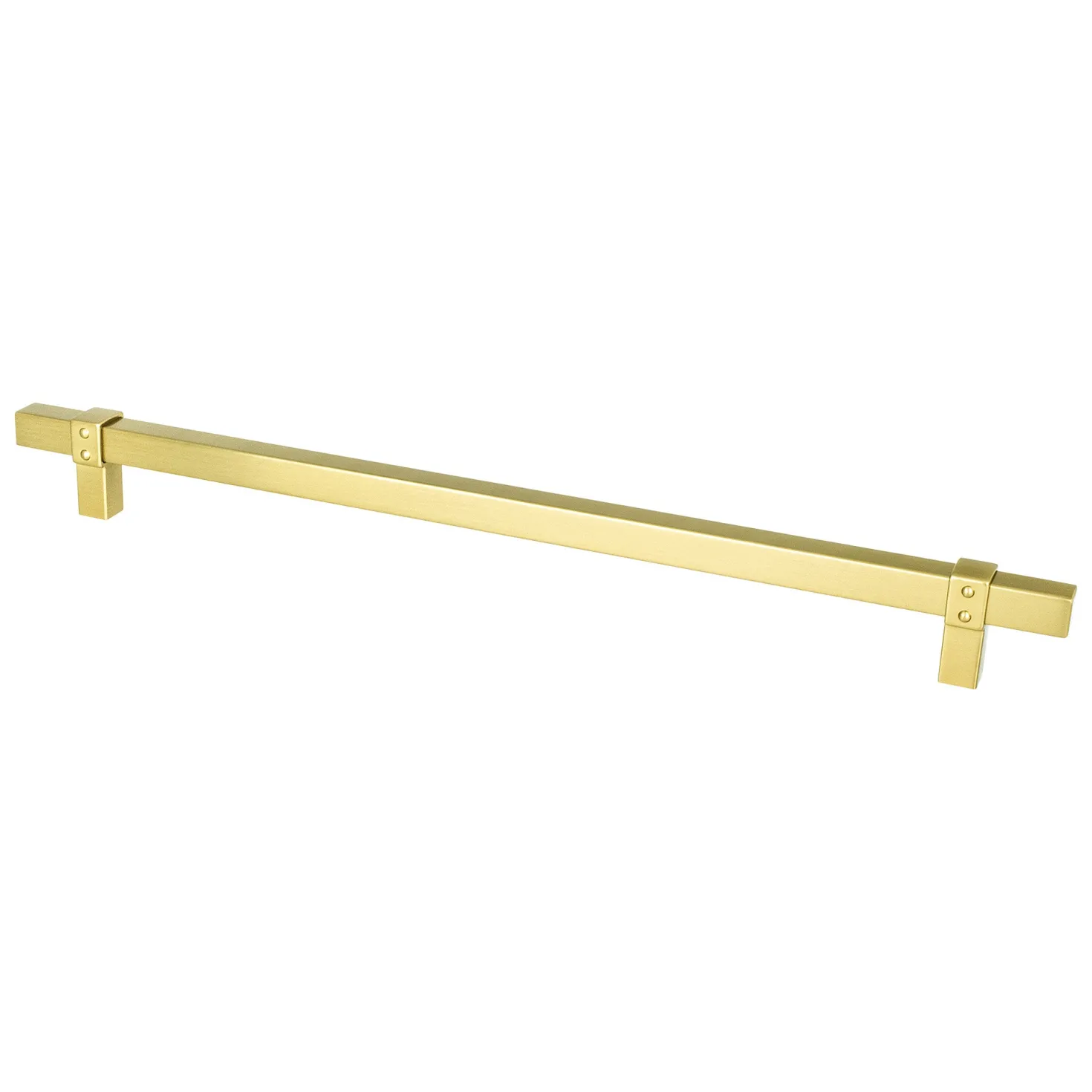 Berenson Rivet Rebel Appliance Pull in Modern Brushed Gold