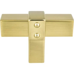 Berenson Rivet Rebel Knob in Modern Brushed Gold