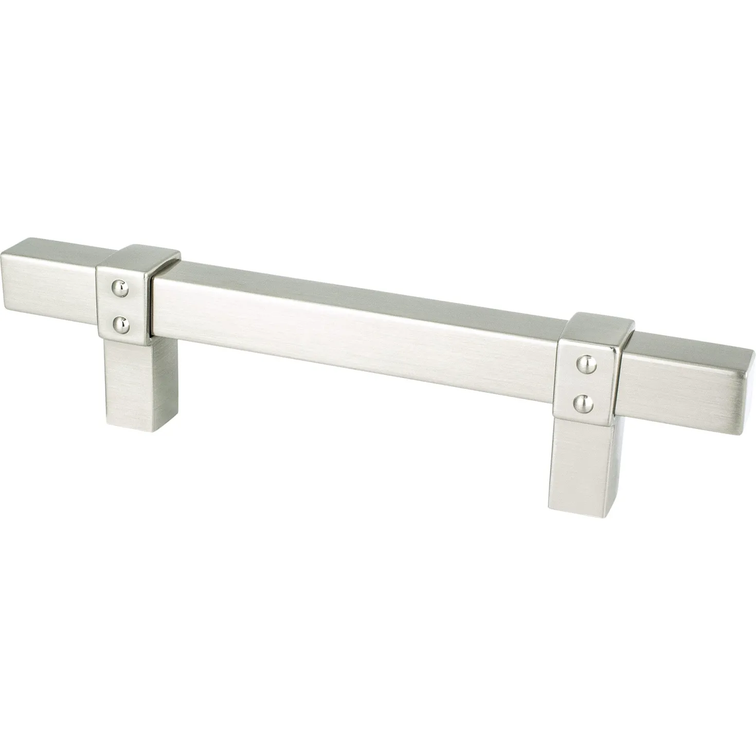 Berenson Rivet Rebel Pull in Brushed Nickel