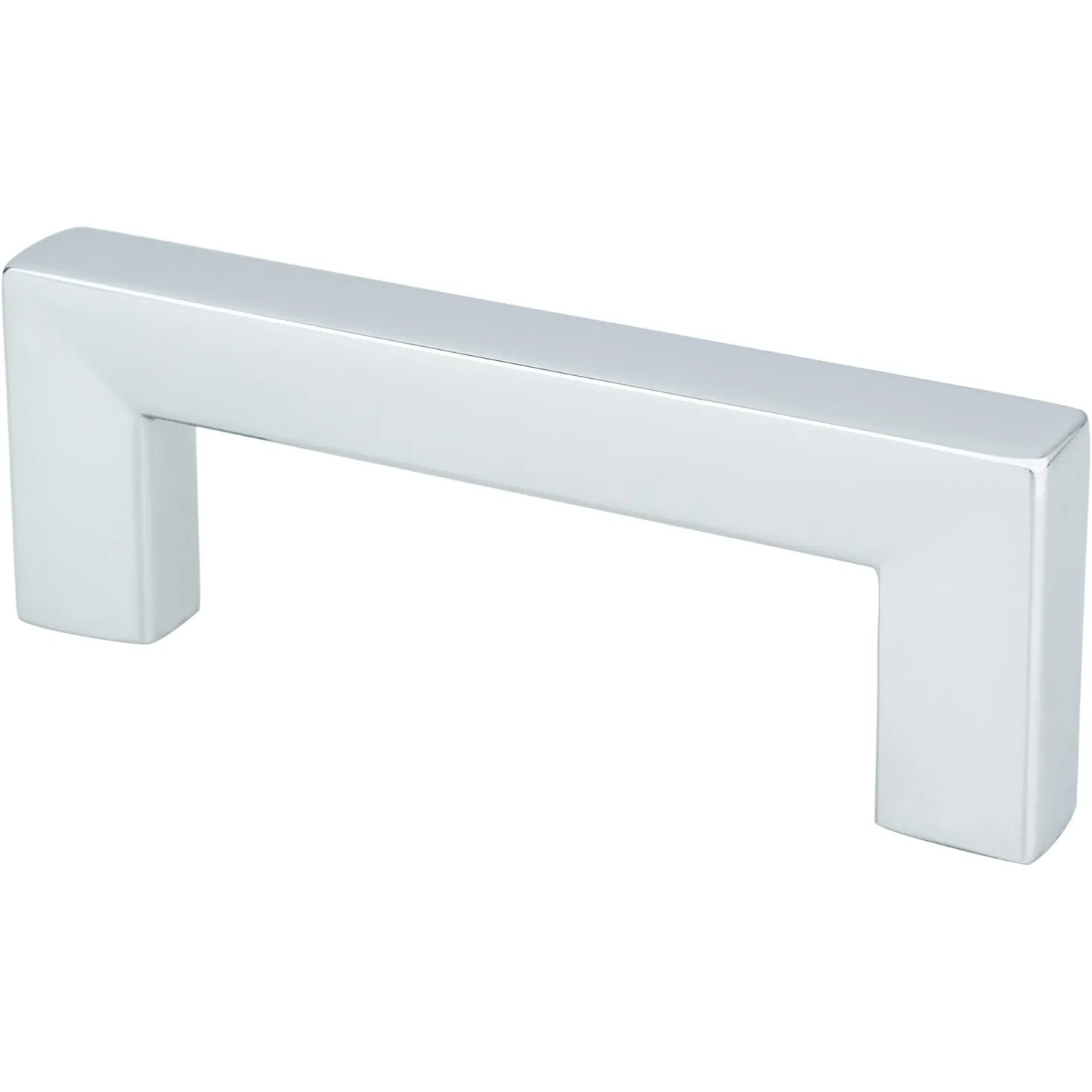 Berenson Square Pull in Polished Chrome - Square