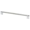 Berenson Studio Remix Appliance Pull in Brushed Nickel and Polished Chrome