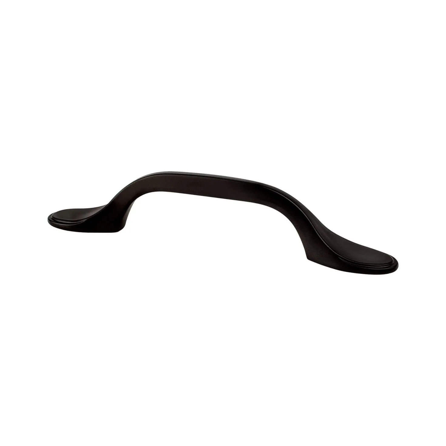Berenson Traditional Advantage One Pull in Matte Black - Round