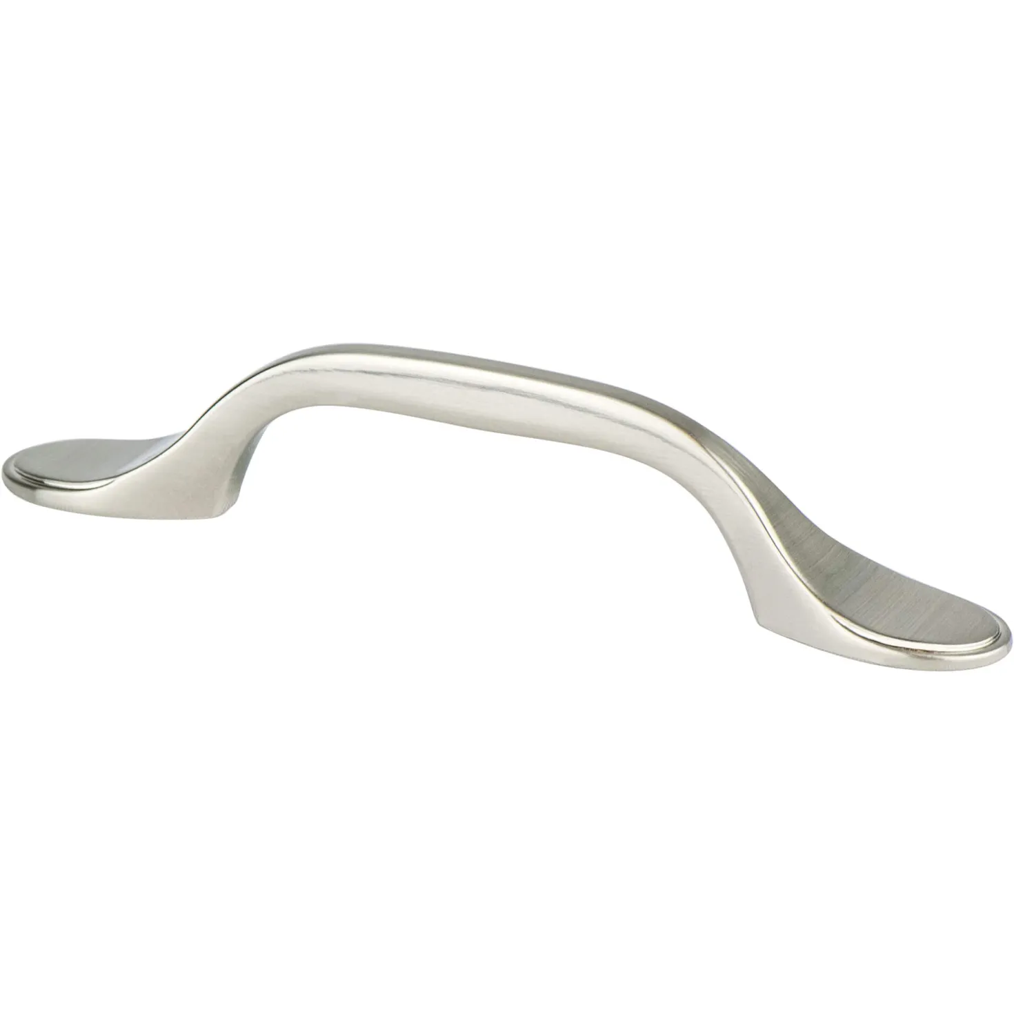 Berenson Traditional Advantage One Pull in Brushed Nickel - Round