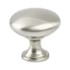 Berenson Traditional Advantage One Knob in Brushed Nickel - Round