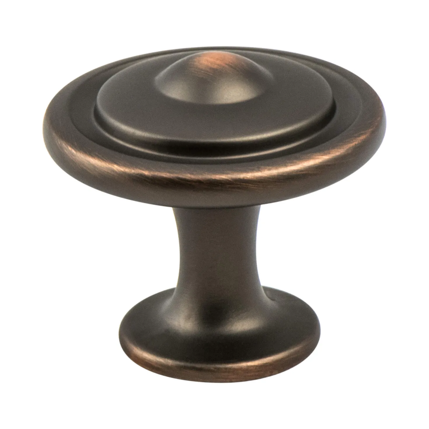 Berenson Traditional Advantage Three Knob in Verona Bronze