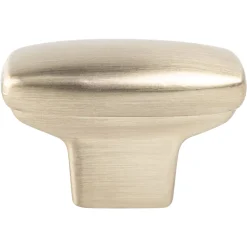 Berenson Transitional Advantage One Knob in Champagne - Round