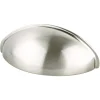 Berenson Transitional Advantage Three Cup Pull in Brushed Nickel