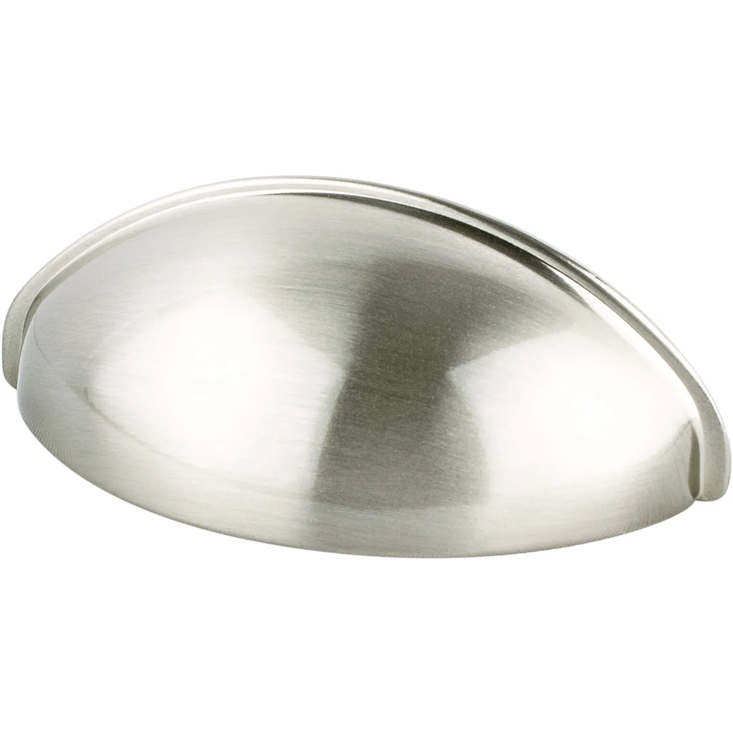 Berenson Transitional Advantage Three Cup Pull in Brushed Nickel