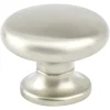 Berenson Valencia Knob in Brushed Nickel