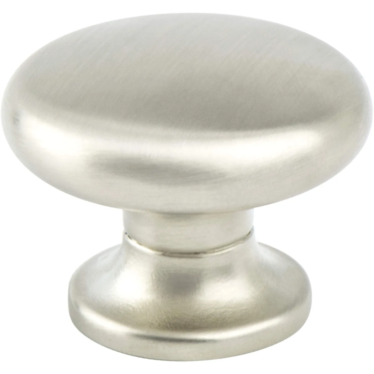 Berenson Valencia Knob in Brushed Nickel