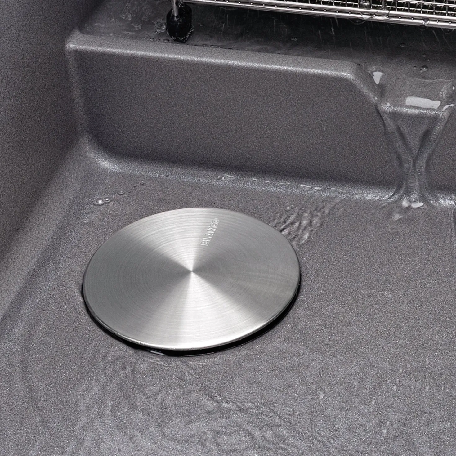 BLANCO Capflow Decorative Stainless Drain Cover