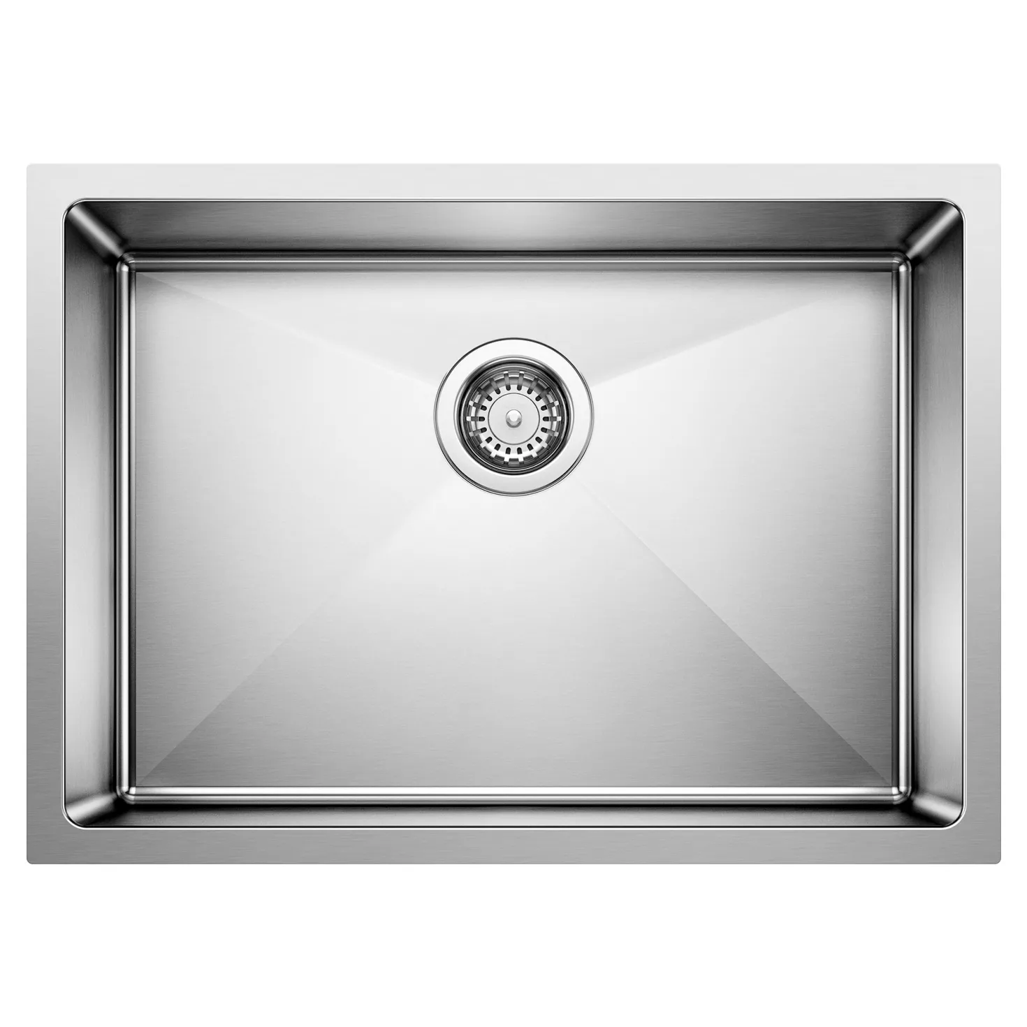 BLANCO Cuvee R15 25" Undermount Stainless Single Bowl Kitchen Sink