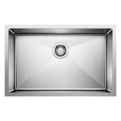 BLANCO Cuvee Small Radius 28" Single Bowl Stainless Kitchen Sink