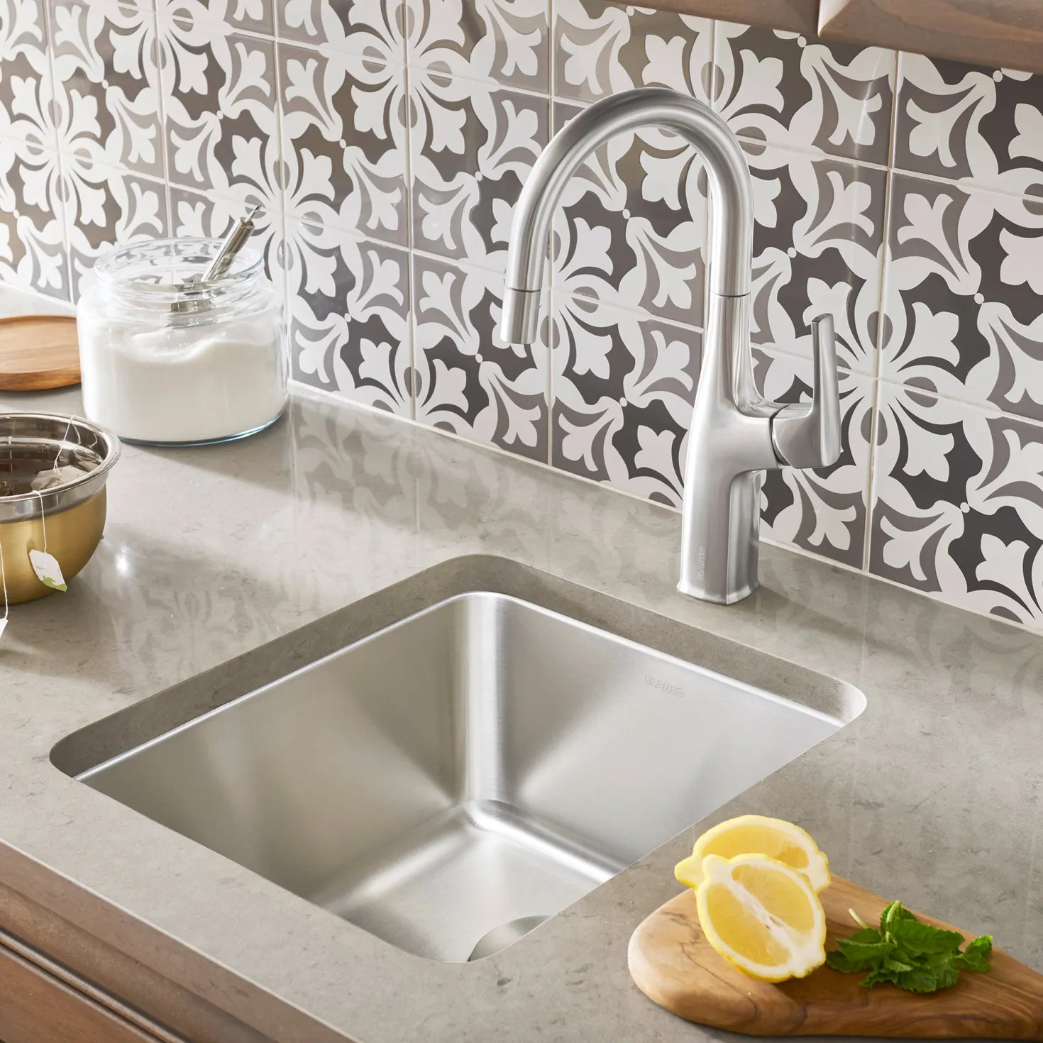 BLANCO 16" Formera Undermount Stainless Bar Sink