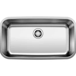 BLANCO Stellar 32" Super Single Bowl Stainless Steel Kitchen Sink