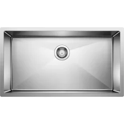 BLANCO 32" Undermount R10 Stainless Steel Single Bowl Kitchen Sink