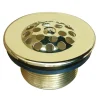 Brass Tub Drain in Polished Brass