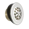 Brass Tub Drain in Polished Nickel