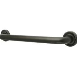 Camelon 32" Brass Decorative Grab Bar in Oil Rubbed Bronze
