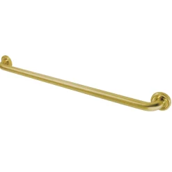 Camelon 32" Brass Decorative Grab Bar in Brushed Brass
