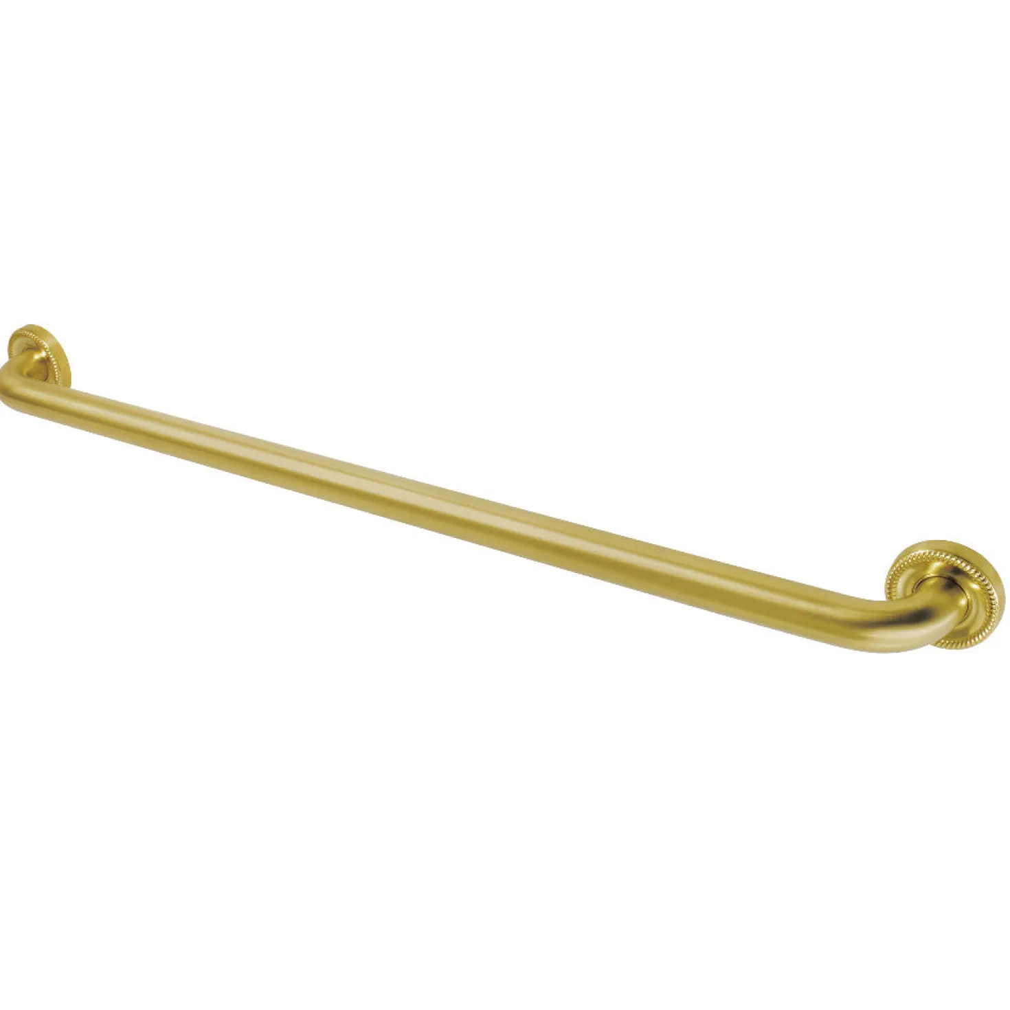 Camelon 32" Brass Decorative Grab Bar in Brushed Brass