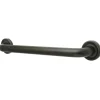 Camelon 30" Brass Decorative Grab Bar in Oil Rubbed Bronze