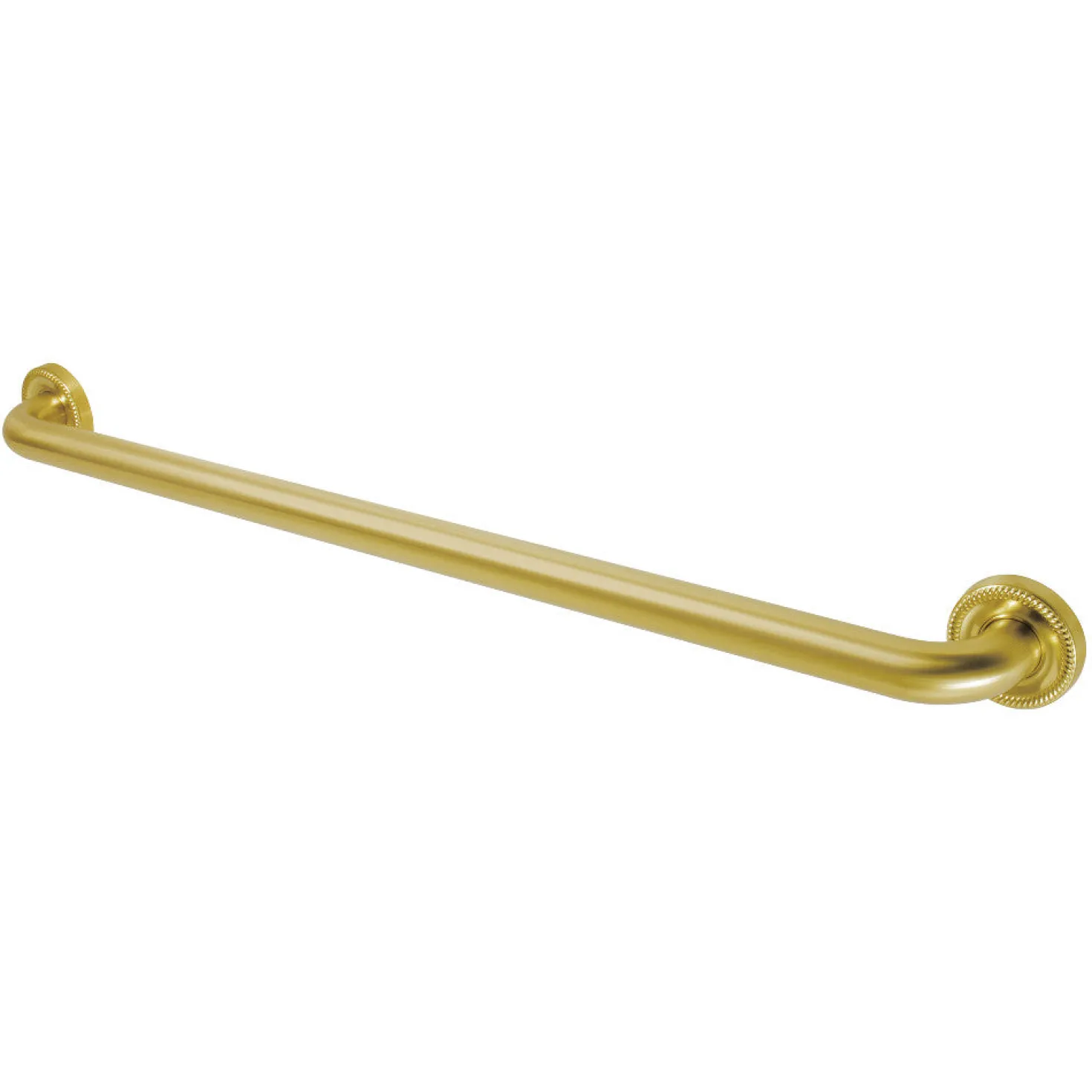 Camelon 30" Brass Decorative Grab Bar in Brushed Brass