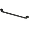 Camelon 24" Brass Decorative Grab Bar in Matte Black