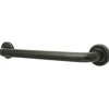 Camelon 24" Brass Decorative Grab Bar in Oil Rubbed Bronze
